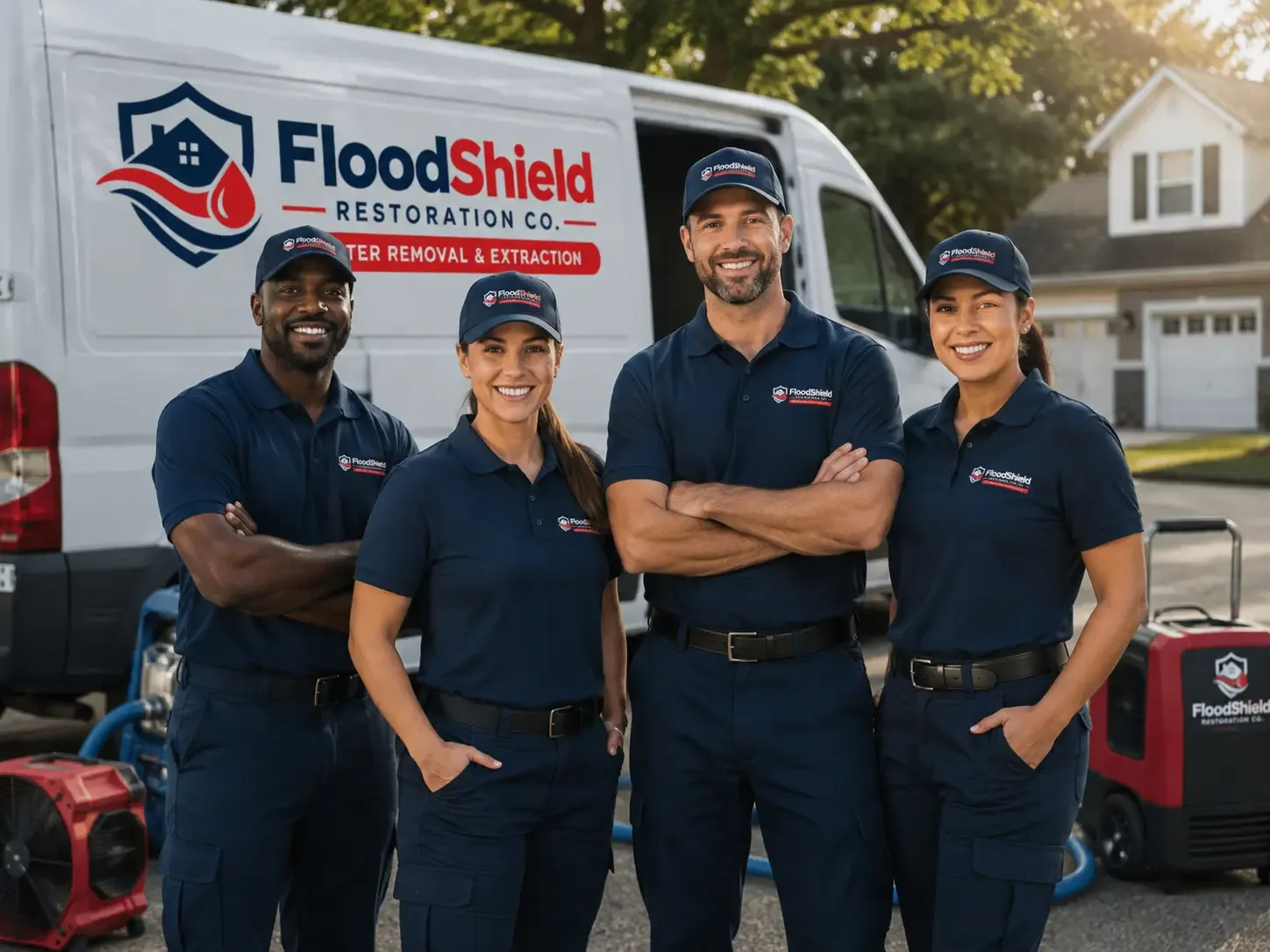 Flood Damage Restoration company in Ringle, WI